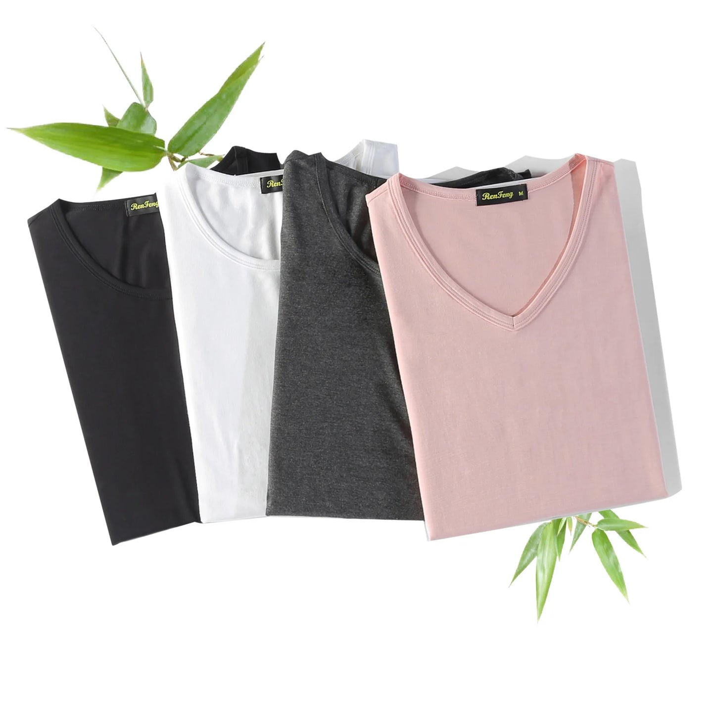 V Neck Bamboo T-Shirt